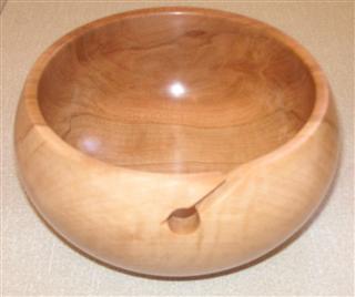 Fred Taylor's commended Knitting bowl